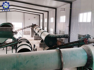 平模造粒機(jī)組合生產(chǎn)線現(xiàn)場(chǎng)