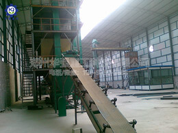 新型有機肥濕法造?，F(xiàn)場